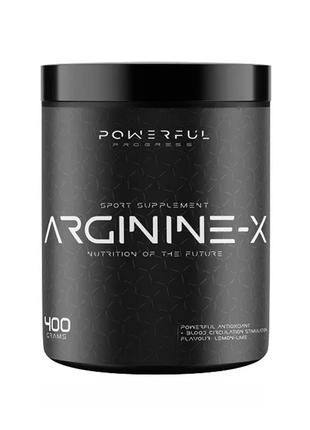Аминокислота Powerful Progress Arginine-X, 400 грамм Ананас