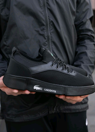 Чоловіче взуття Lacoste Black