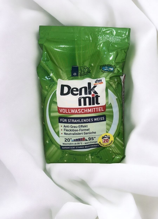 Порошок для прання білих речей Denkmit Vollwaschmittel Summer