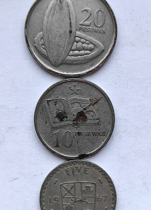 Монеты Африки, Гана.