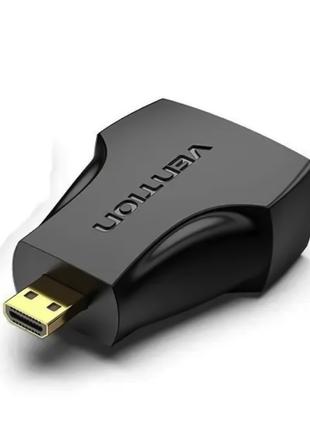 Переходник адаптер micro HDMI на HDMI Vention Micro HDMI Male ...