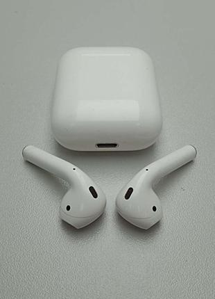 Наушники Bluetooth-гарнитура Б/У Apple AirPods 2 (A1602)