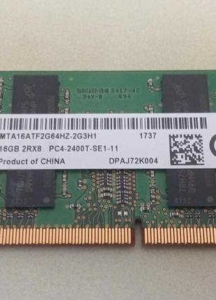 16gb DDR4 Micron PC4-2400T RAM Оперативна пам'ять HMA82GS6AFR8N