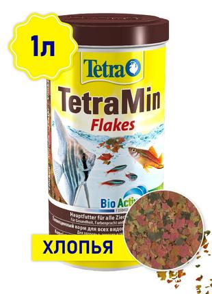 Сухой корм для аквариумных рыб Tetra в хлопьях «TetraMin» 1 л ...