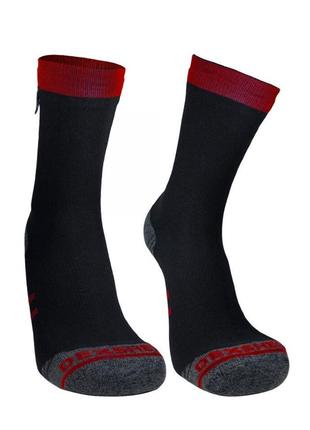 Водонепроникні шкарпетки Dexshell Running Lite розміру L черво...