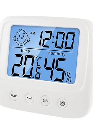 Цифровые часы электронный настольный измеритель температуры и ...