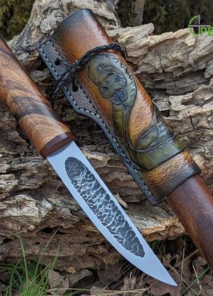 Нож ручной работы Якут №306 (сталь N690)