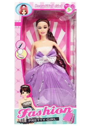 Детская Кукла "Fashion Pretty Girl" YE-78(Violet) в нарядном п...