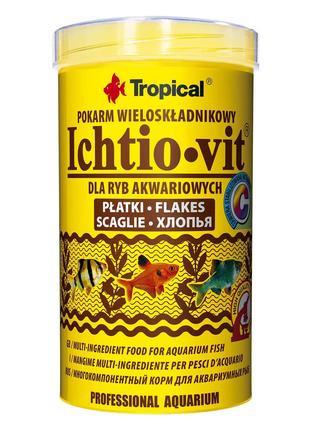 Корм Tropical сухой для аквариумных рыб в хлопьях Ichtio-Vit 5...