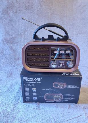 Радиоприемник Golon RX 638 BT портативная колонка bluetooth / ...