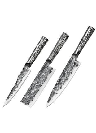 Набор кухонных ножей из 3-х предметов Samura Meteora (SMT-0220)