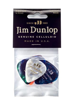 DUNLOP PVP106 Набір медіаторів Celulloid Pick Medium Variety