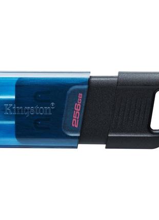 Flash Kingston USB 3.2 DT 80M 256GB Type-C Black/Blue