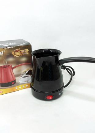 Кофеварка турка электрическая SuTai. HP-910 Цвет: черный