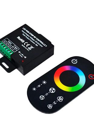 LED Контролер RGB RF 18А DC12-24V Радіо - Сенсорний 8 кнопок