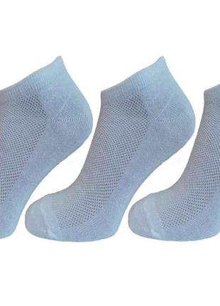 Шкарпетки чоловічі сітка короткі білий арт.600 MS р.40-44 12па...