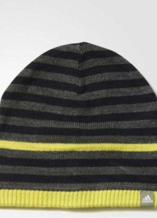 Детская шапка adidas stripy beanie, osfb(44)