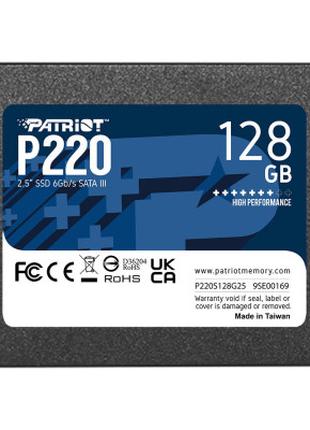 Накопитель SSD 2.5" 128GB P220 Patriot (P220S128G25)