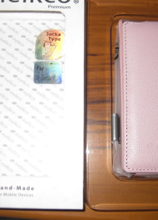 Чехол кожа Melkco Jacka Type Sony Xperia U /ST25i-розовый