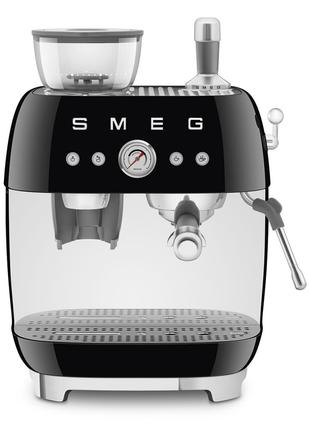 Рожковая кофеварка эспрессо SMEG EGF03BLEU Black