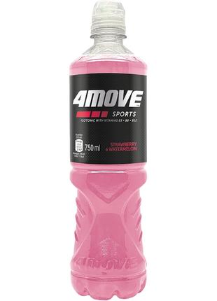 Изотоник 4MOVE Isotonic Drink, 750 мл Клубника-арбуз