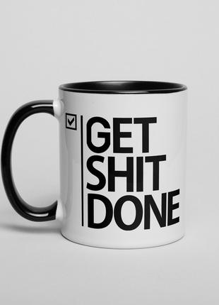 Чашка "Get Shit Done", англійська