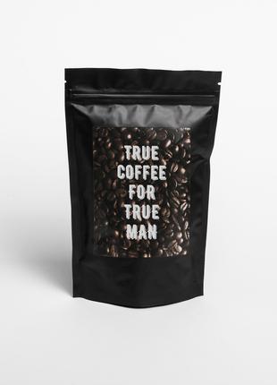 Кава "True coffee for true man", англійська