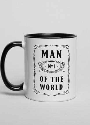 Чашка "Man №1 of the world", англійська