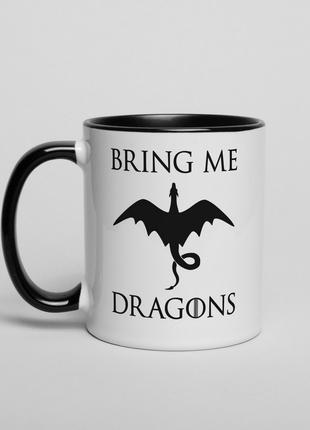 Чашка GoT "Bring me Dragons", англійська