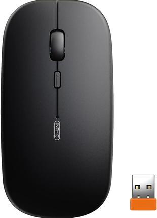 Бесшумная компьютерная мышка с USB-приемником, PM1 2.4G,700mAh...