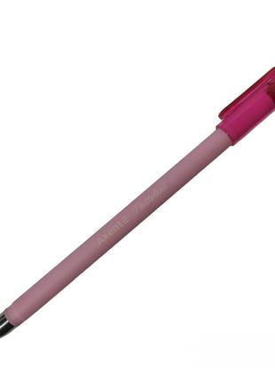 Ручка кулькова синя 0,7 мм, Axent Pastelini Pink