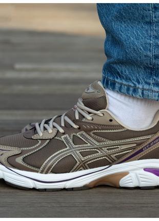 Мужские / женские кроссовки Asics GT-2160 Brown Purple White, ...