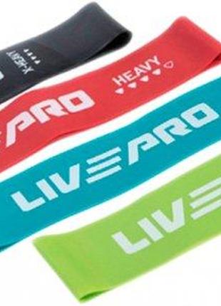 Набор фитнеса резинок LivePro RESISTANCE LOOPS BANDS зеленый, ...