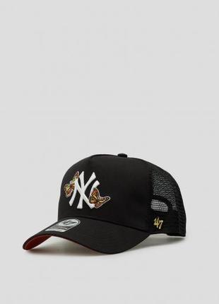 Кепка-тракер 47 Brand MLB NEW YORK YANKEES ICON MESH Черный Ун...