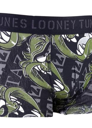 Трусы-боксеры Looney Tunes Dark Green Taz 1-pack Черный; Зелен...