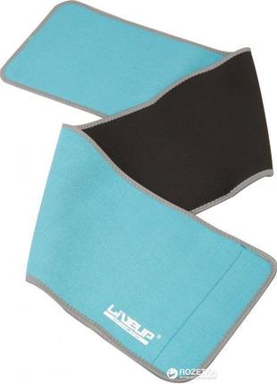 Пояс для похудения LiveUP SLIM BELT синий 100x20см LS3032B