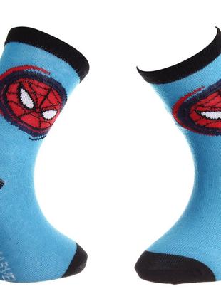 Носки Marvel Spider Man Head Spiderman 19-22 light blue 438901...