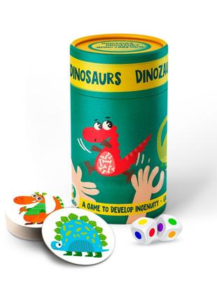 Настольная игра DoDo Динозавры 300207, 27 карточек