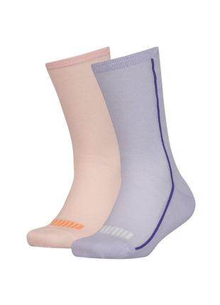 Носки Puma Girls' Mesh Socks 2-pack 39-42 orange/purple 104006...
