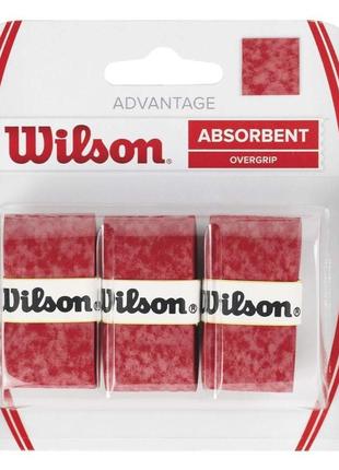 Намотка Wilson Advantage overgrip Red 3pack (WRZ4033)
