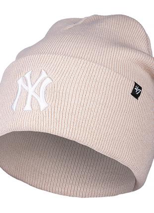 Шапка 47 Brand MLB NEW YORK YANKEES HAYMAKER Бежевый One size ...