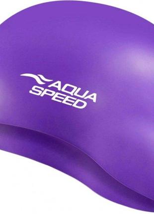 Шапка для плавания Aqua Speed MONO 6193 (111-09)фиолетовый Уни...