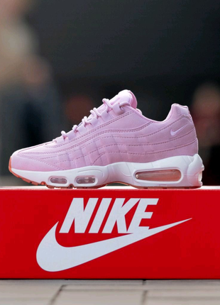 Кросівки nike air max 95 pink жіночі кроссовки найк