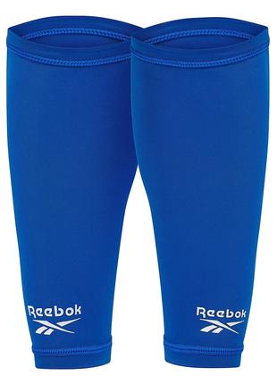 Компрессионые рукава Reebok Calf Sleeves синий Уни S RASL-1131...