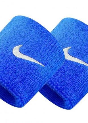 Напульсник NIKE SWOOSH WRISTBANDS 2 PK ROYAL BLUE/WHITE OSFM -...