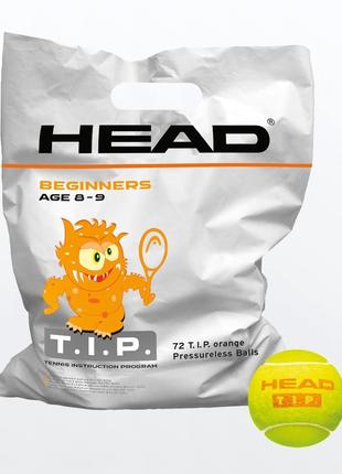 Мячи для тениса Head TIP orange polybag 72 balls 578270