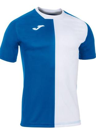 Футболка Joma CITY T-SHIRT ROYAL-WHITE S/S синий,белый XS 1015...