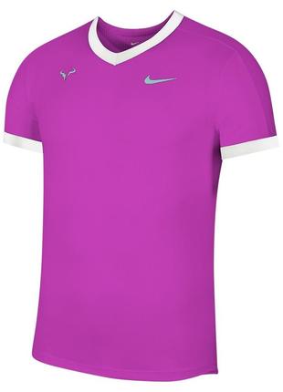 Футболка муж. Nike Court Dri-FIT ADV Rafa Top violet (S) CV280...