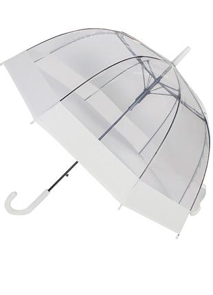 Зонт трость RST RST3466A White подростковый прозрачный 13шт