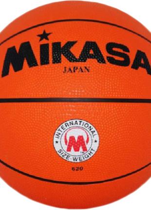 М'яч баскетбольний Mikasa 620 95066290 Помаранчевий (620 6)
